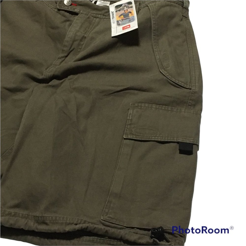 NWT The North Face Heritage Logo Cargo Shorts Men’s Waist Size 38 L Green NEW - Picture 5 of 16